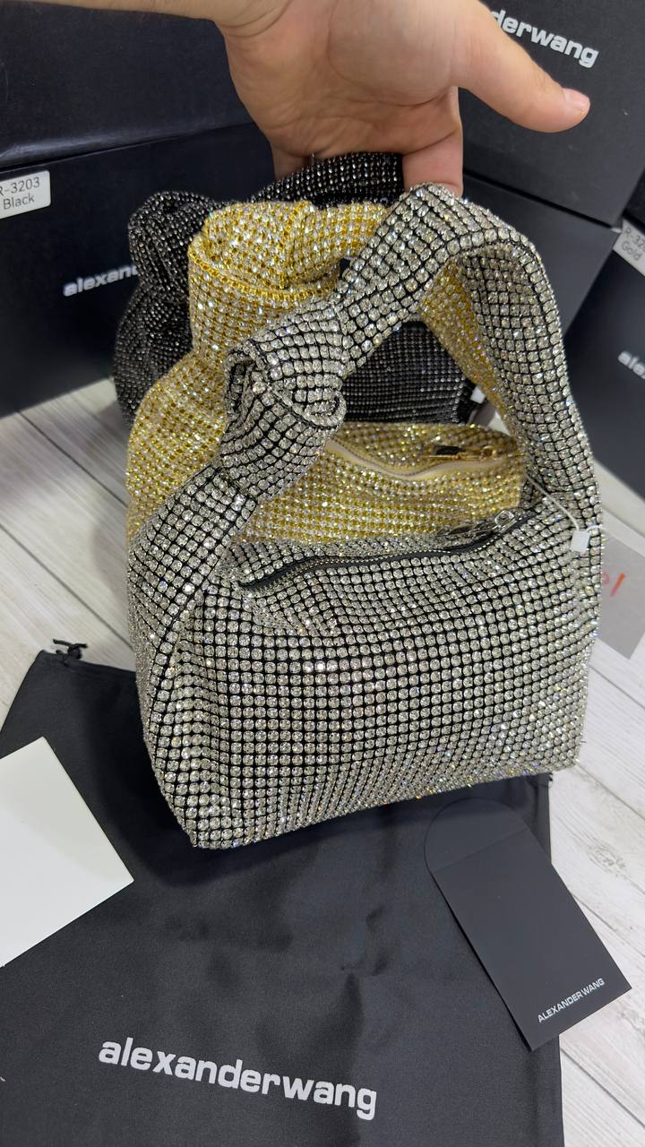کیف زنانه الکساندر وانگ همراه جعبه، کارت و کاور اصلی سایز 23×17 (Alexander Wang)